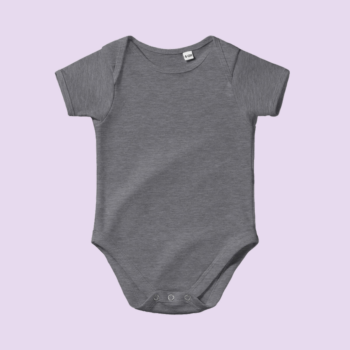Body bébé gris Super Baby vu de dos – body naissance