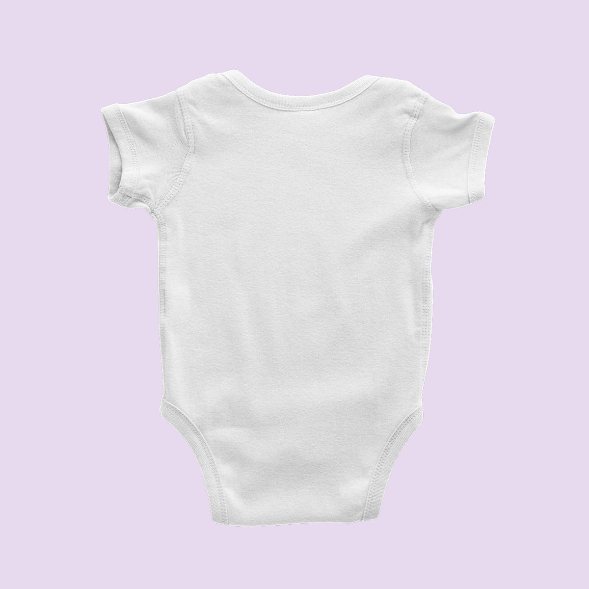 Body bébé blanc Baby Thanks vu de dos – cadeau naissance